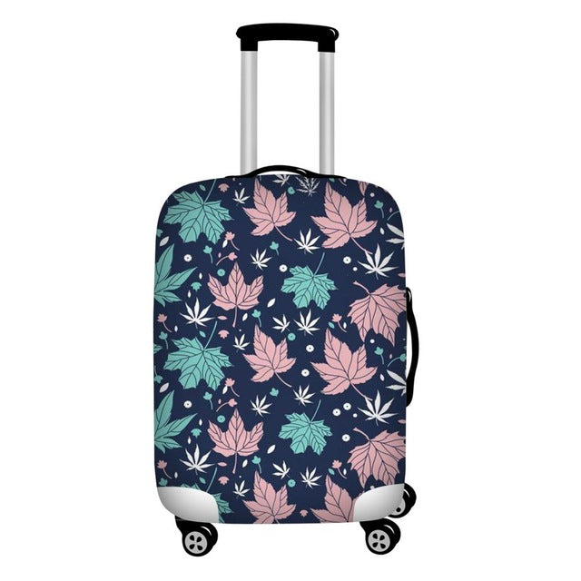 Twoheartsgirl Stretch Paris Print Travel Luggage Covers for 18''-32''